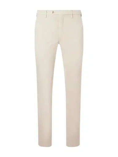 Canali Tapered Cotton-Blend Twill Chinos - Men | Thumbnail 1