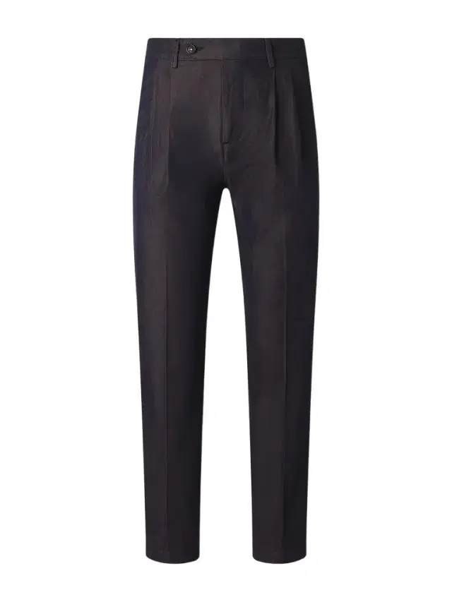 Strallo2 Straight-Leg Pleated Cotton-Twill Trousers - Men