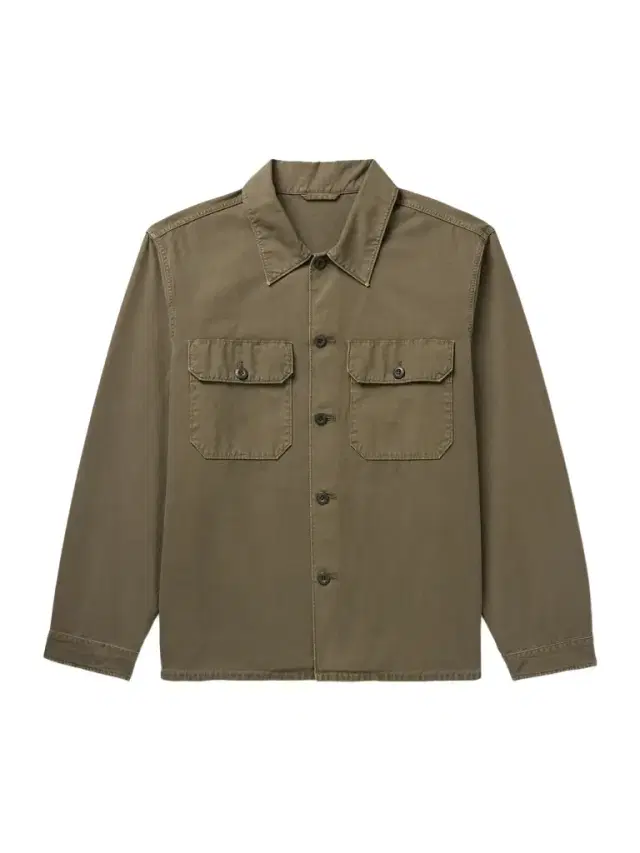 Renard Twill Overshirt - Men