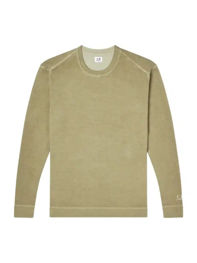 Logo-Print Garment-Dyed Cotton Sweater - Men