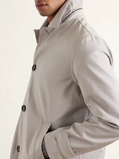 HERNO Storm System® Wool Coat - Men | Thumbnail 5 HERNO Storm System® Wool Coat - Men | Thumbnail 5
