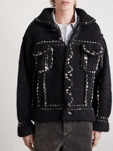 KAPITAL Embroidered Wool Jacket - Men | Thumbnail 3