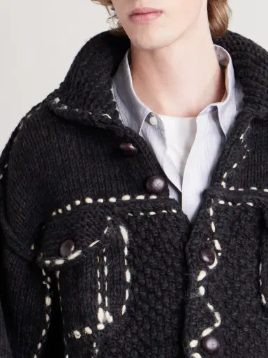 KAPITAL Embroidered Wool Jacket - Men | Thumbnail 5
