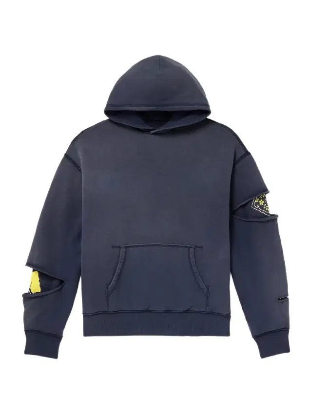 KAPITAL Reversible Distressed Printed Cotton-Jersey Hoodie - Men