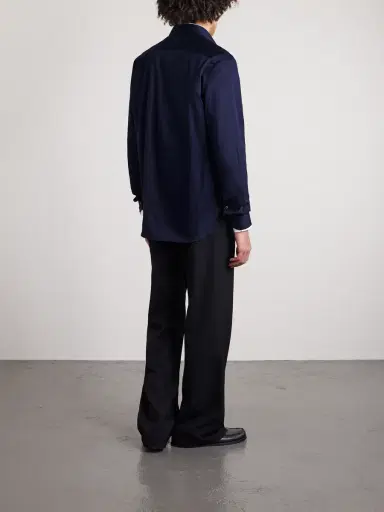Canali Cotton and Lyocell-Blend Shirt - Men | Thumbnail 4