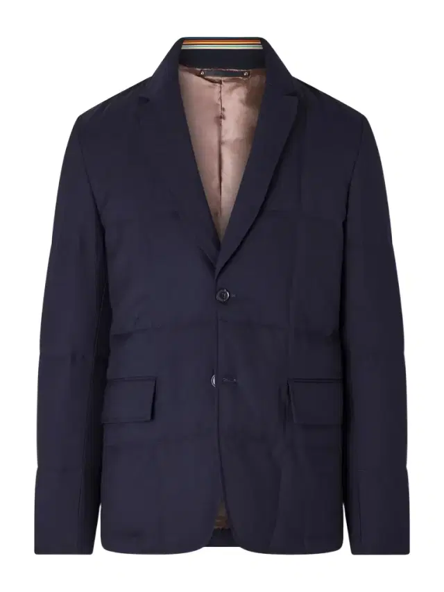 Quilted Wool-Twill Down Blazer - Men