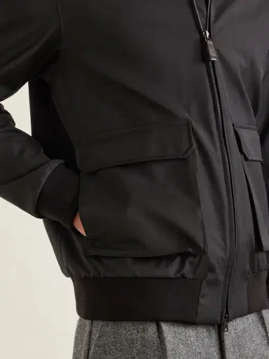 HERNO Storm System® Wool Bomber Jacket - Men | Thumbnail 5 HERNO Storm System® Wool Bomber Jacket - Men | Thumbnail 5