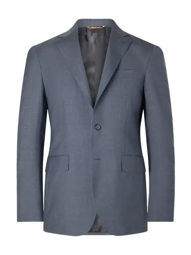 Canali Kei Super 30s Wool Blazer - Men