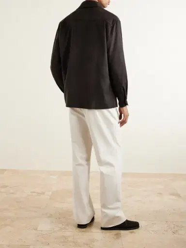 Saman Amel Cashmere Shirt Jacket - Men | Thumbnail 4