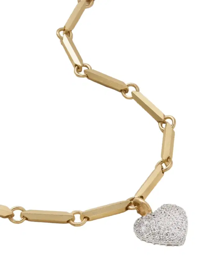 18-karat Yellow And White Gold Diamond Necklace