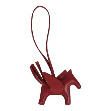 HERMÈS Hermes Pegase Rodeo Bag Charm PM Rouge H Milo Lambskin | Thumbnail 2 HERMÈS Hermes Pegase Rodeo Bag Charm PM Rouge H Milo Lambskin | Thumbnail 2