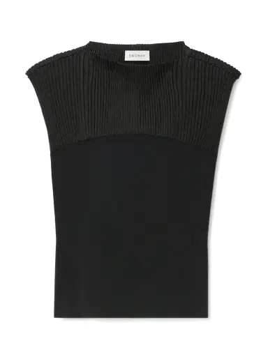 House of Dagmar Contrast Knit Top | Thumbnail 1