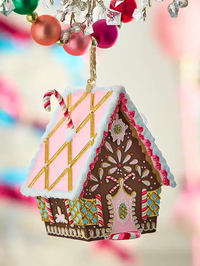Gingerbread Cottage Ornament