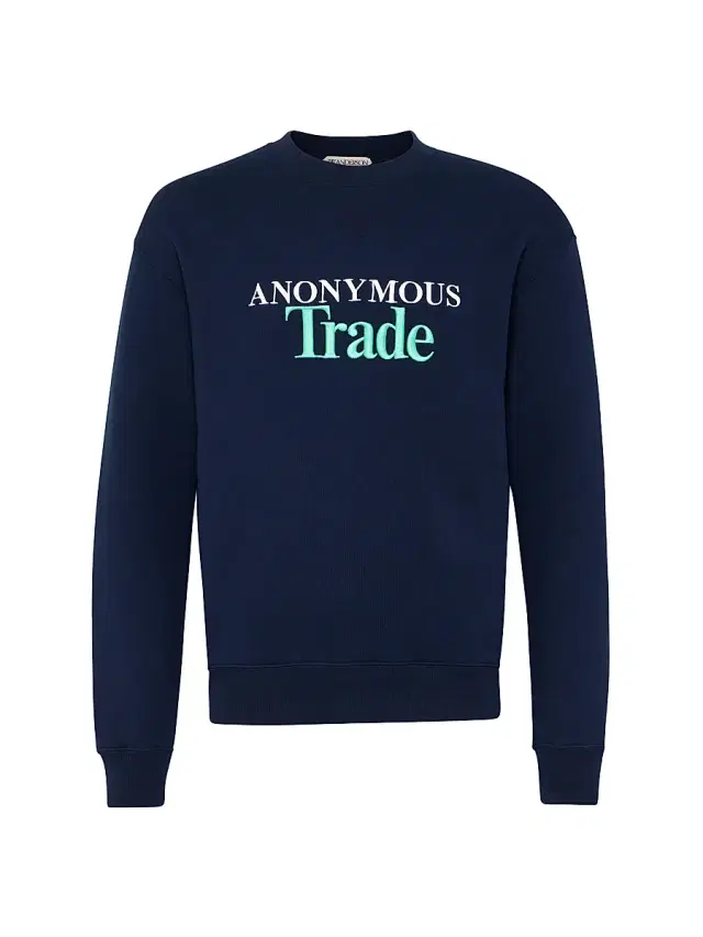 Men's Anonymous Trade Cotton Sweatshirt - Navy