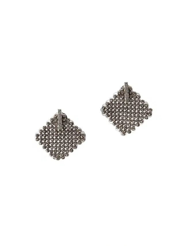 Women's Sterling Silver Earrings - Silver
