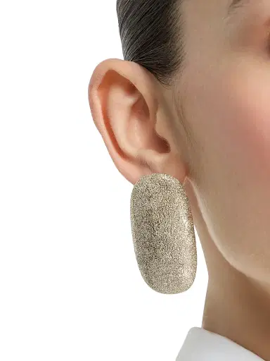 Brunello Cucinelli Women's Sterling Silver Shimmer Earrings - Gold | Thumbnail 2 Brunello Cucinelli Women's Sterling Silver Shimmer Earrings - Gold | Thumbnail 2