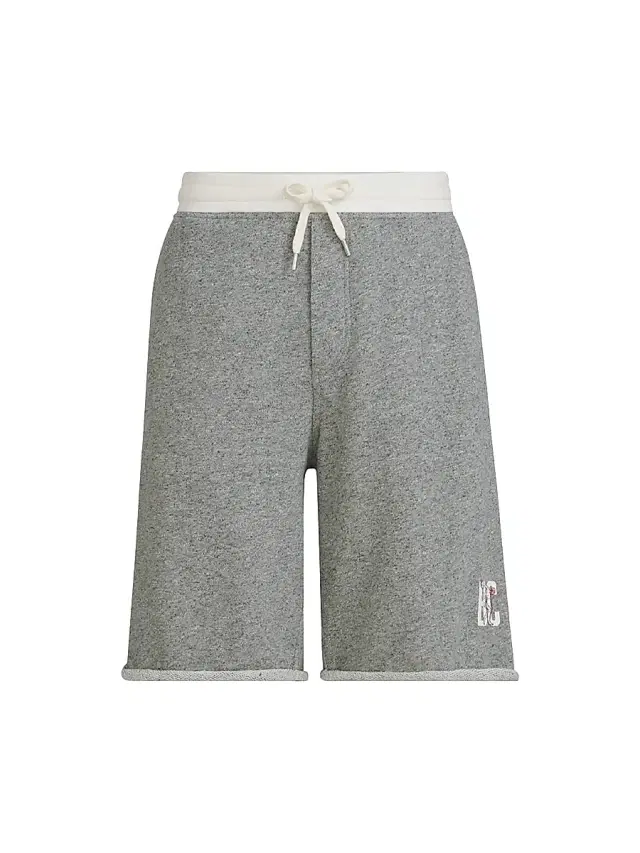 Brunello Cucinelli Men's Cotton and Linen Mélange French Terry Bermuda Shorts - Grey