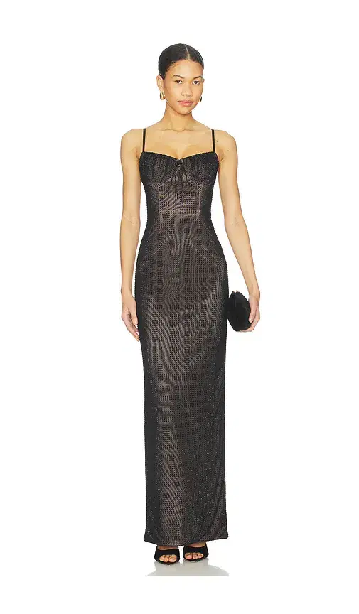 Crystal Hotfix Gown