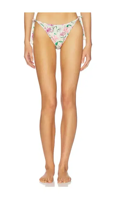 PatBo Honey Flower Lace Side Tie Bikini Bottom | Thumbnail 1 PatBo Honey Flower Lace Side Tie Bikini Bottom | Thumbnail 1