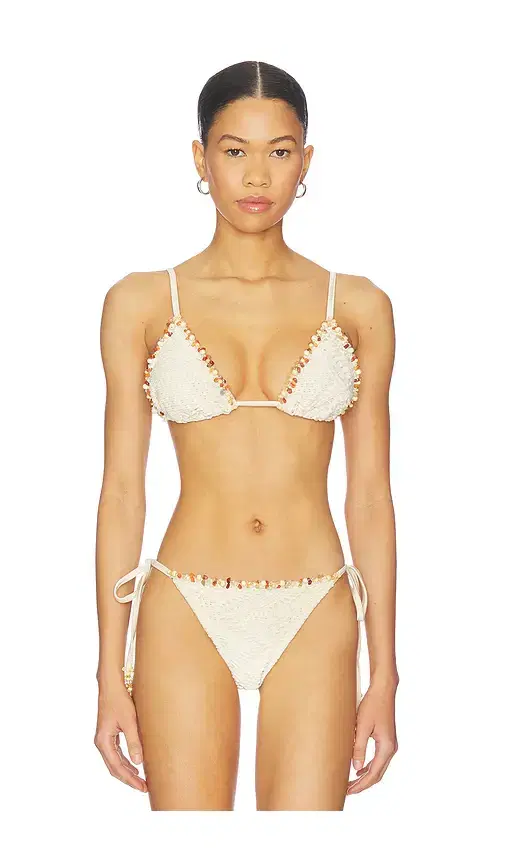 x Camila Coelho Triangle Bikini Top