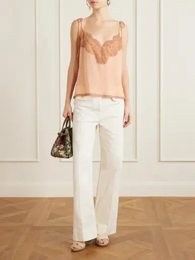 Valentino Garavani Rockstud 105 Bead-embellished Suede Espadrille Wedge Sandals | Thumbnail 4