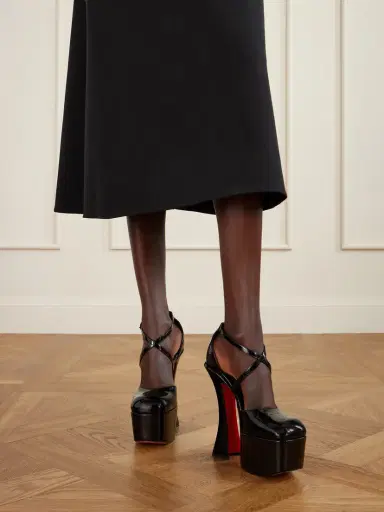 Christian Louboutin Aquadorcet 160 Patent-leather Platform Pumps | Thumbnail 2