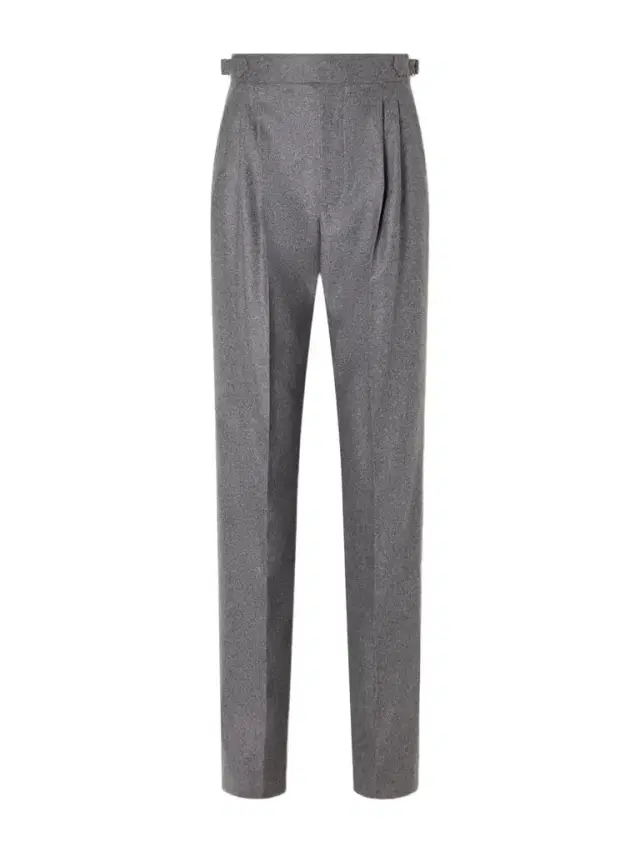 Loro Piana Malik Pleated Wool And Cashmere-blend Straight-leg Pants