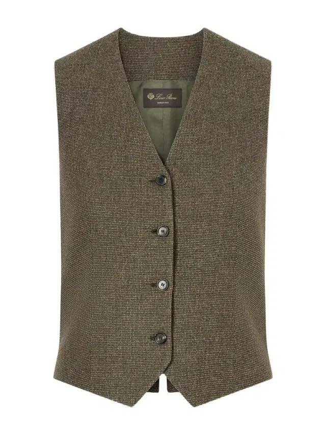 Loro Piana Wool And Cashmere-blend Vest