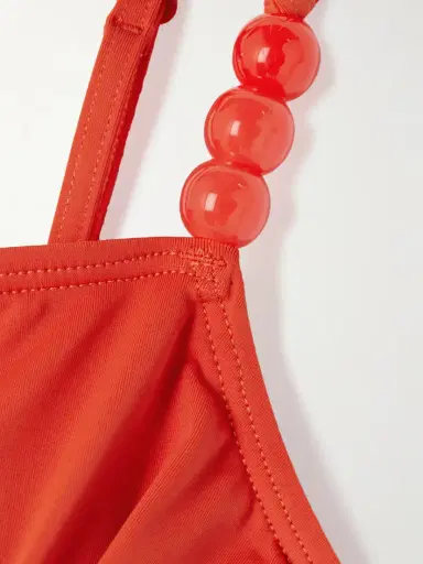 Staud Cleo Bead-embellished Tankini Top | Thumbnail 4 Staud Cleo Bead-embellished Tankini Top | Thumbnail 4