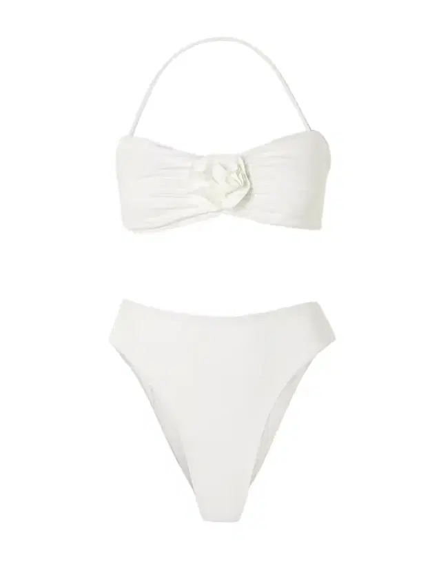 Alborozo Appliquéd Halterneck Bikini