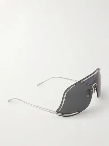 Loewe Signature D-frame Silver-tone Sunglasses | Thumbnail 3