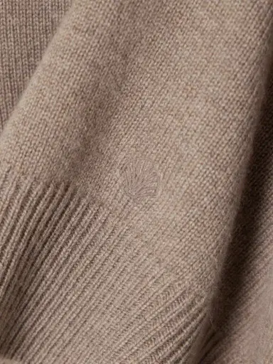 Loulou de Saison Anzor Embroidered Cashmere Sweater | Thumbnail 4 Loulou de Saison Anzor Embroidered Cashmere Sweater | Thumbnail 4