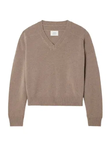 Loulou de Saison Anzor Embroidered Cashmere Sweater | Thumbnail 1 Loulou de Saison Anzor Embroidered Cashmere Sweater | Thumbnail 1