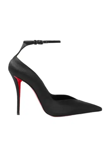 Christian Louboutin Erozee 100 Satin Pumps | Thumbnail 1