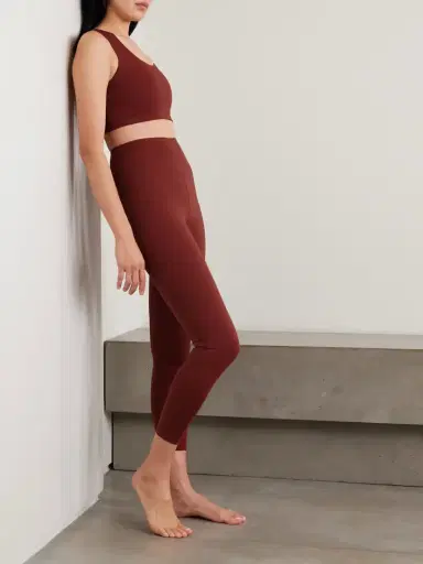 Eres Bille Embroidered Stretch-jersey Leggings | Thumbnail 2 Eres Bille Embroidered Stretch-jersey Leggings | Thumbnail 2