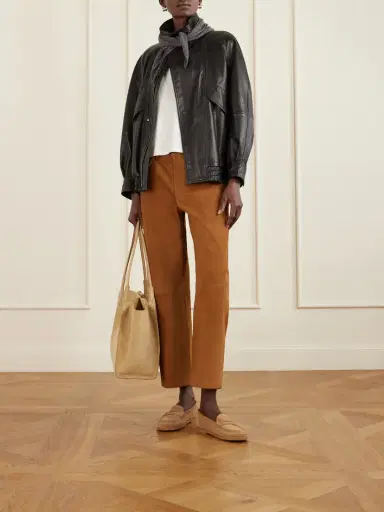 Gianvito Rossi Suede Loafers | Thumbnail 4