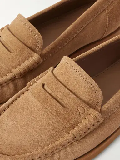 Gianvito Rossi Suede Loafers | Thumbnail 5