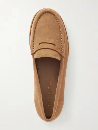Gianvito Rossi Suede Loafers | Thumbnail 6