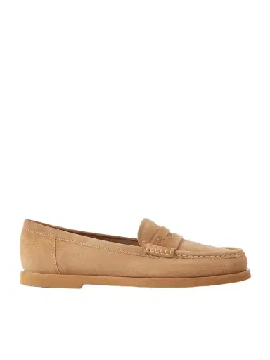 Gianvito Rossi Suede Loafers | Thumbnail 1