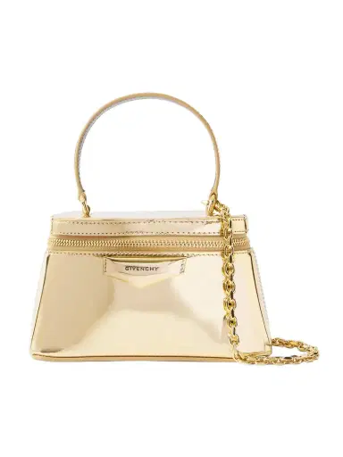 Givenchy Antigona Metallic Leather Shoulder Bag | Thumbnail 1