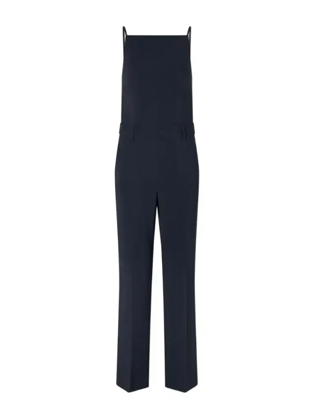 Belted Crepe-cady Jumpsuit