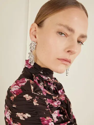 Magda Butrym tone Crystal Earrings | Thumbnail 2
