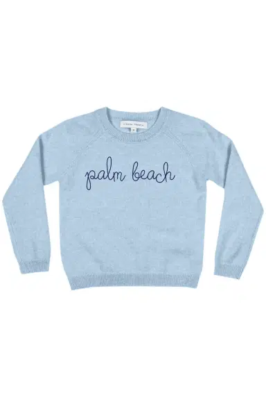 LINGUA FRANCA Palm Beach Crewneck | Thumbnail 1