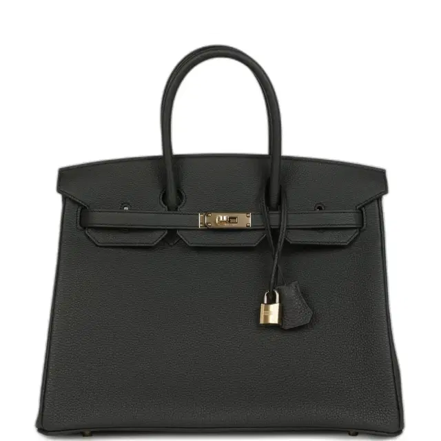 hermes Hermes Birkin 35 Plomb Togo Permabrass Hardware