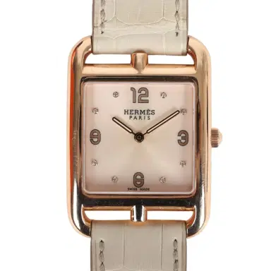 HERMÈS Pre-owned Hermes HSS Special Order Cape Cod Watch Beton Matte Alligator/Rose Gold | Thumbnail 2 HERMÈS Pre-owned Hermes HSS Special Order Cape Cod Watch Beton Matte Alligator/Rose Gold | Thumbnail 2