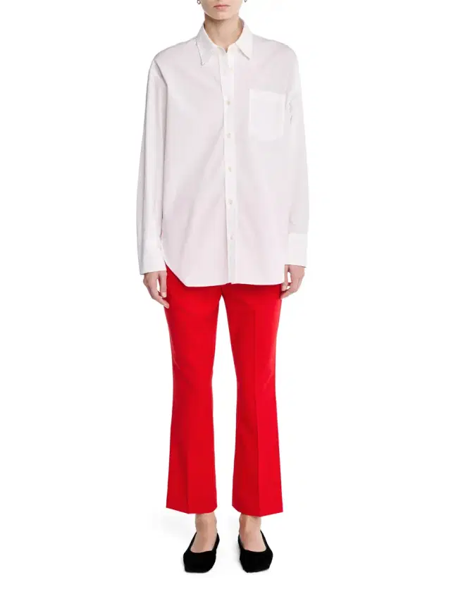 High Waisted Crop Trousers