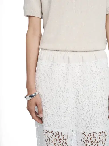 Maria McManus Lace Ruched Skirt | Thumbnail 4 Maria McManus Lace Ruched Skirt | Thumbnail 4