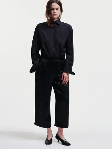 Maria McManus Pull On Wide Leg Crop Trousers | Thumbnail 2 Maria McManus Pull On Wide Leg Crop Trousers | Thumbnail 2