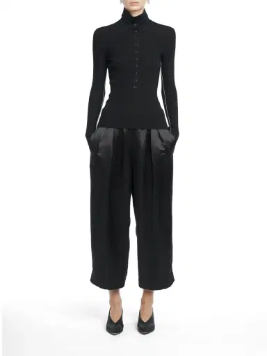 Maria McManus Pull On Wide Leg Crop Trousers | Thumbnail 3 Maria McManus Pull On Wide Leg Crop Trousers | Thumbnail 3