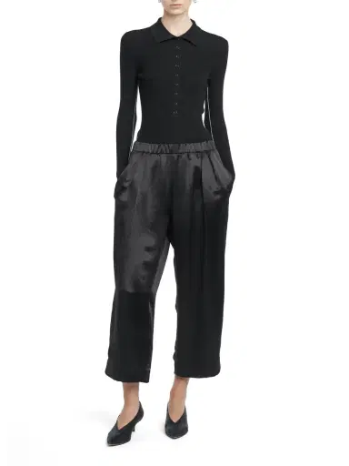 Maria McManus Pull On Wide Leg Crop Trousers | Thumbnail 1 Maria McManus Pull On Wide Leg Crop Trousers | Thumbnail 1